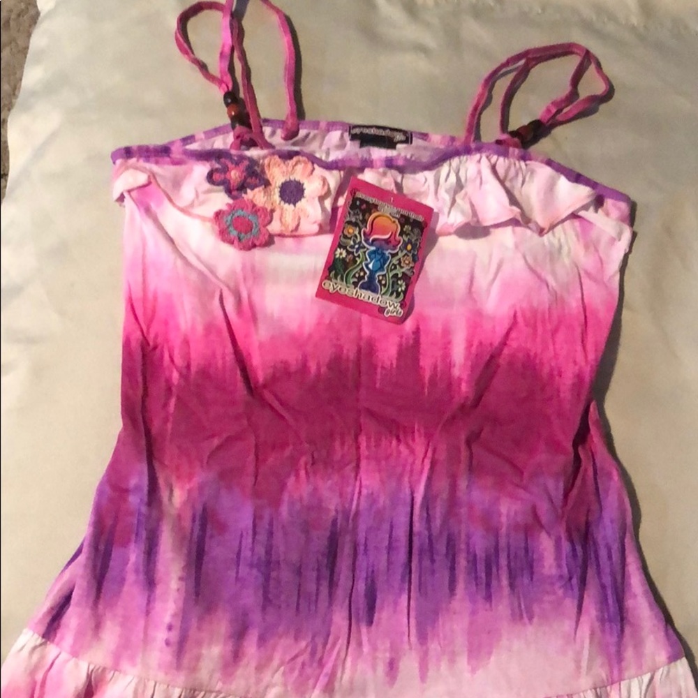 NWT Eyeshadow Girls Tank Size XL/16
